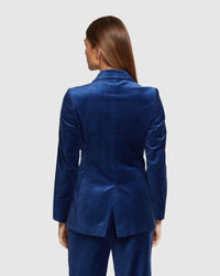 RAFFI VELVET JACKET WOMENS SUITS JKTS COATS