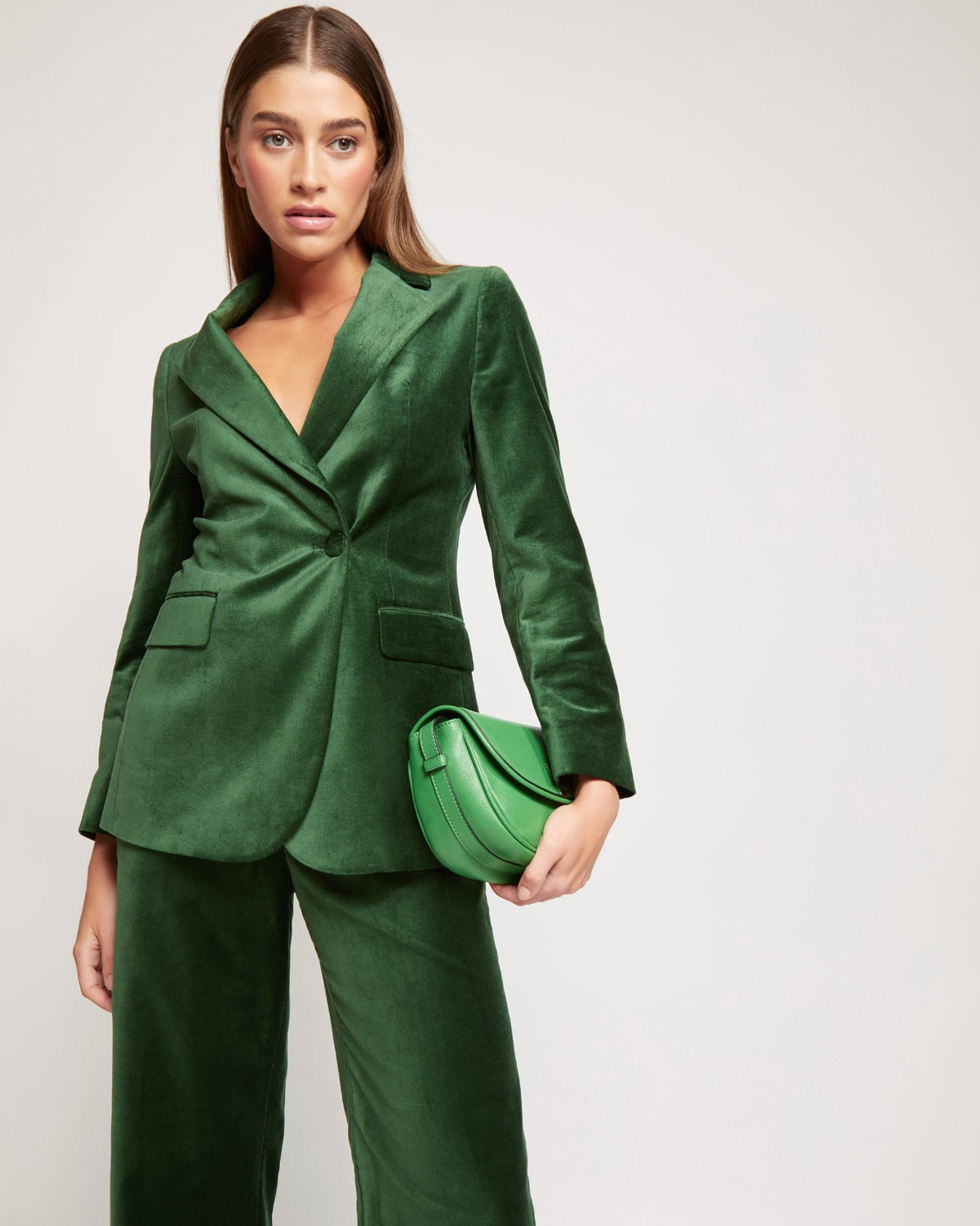 RAFFI VELVET JACKET WOMENS SUITS JKTS COATS