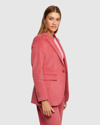LOLA CORDUROY JACKET WOMENS SUITS JKTS COATS