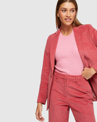 LOLA CORDUROY JACKET WOMENS SUITS JKTS COATS