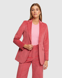 LOLA CORDUROY JACKET WOMENS SUITS JKTS COATS