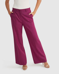 LAUREN ECO WIDE LEG SUIT PANTS WOMENS SUITS JKTS COATS