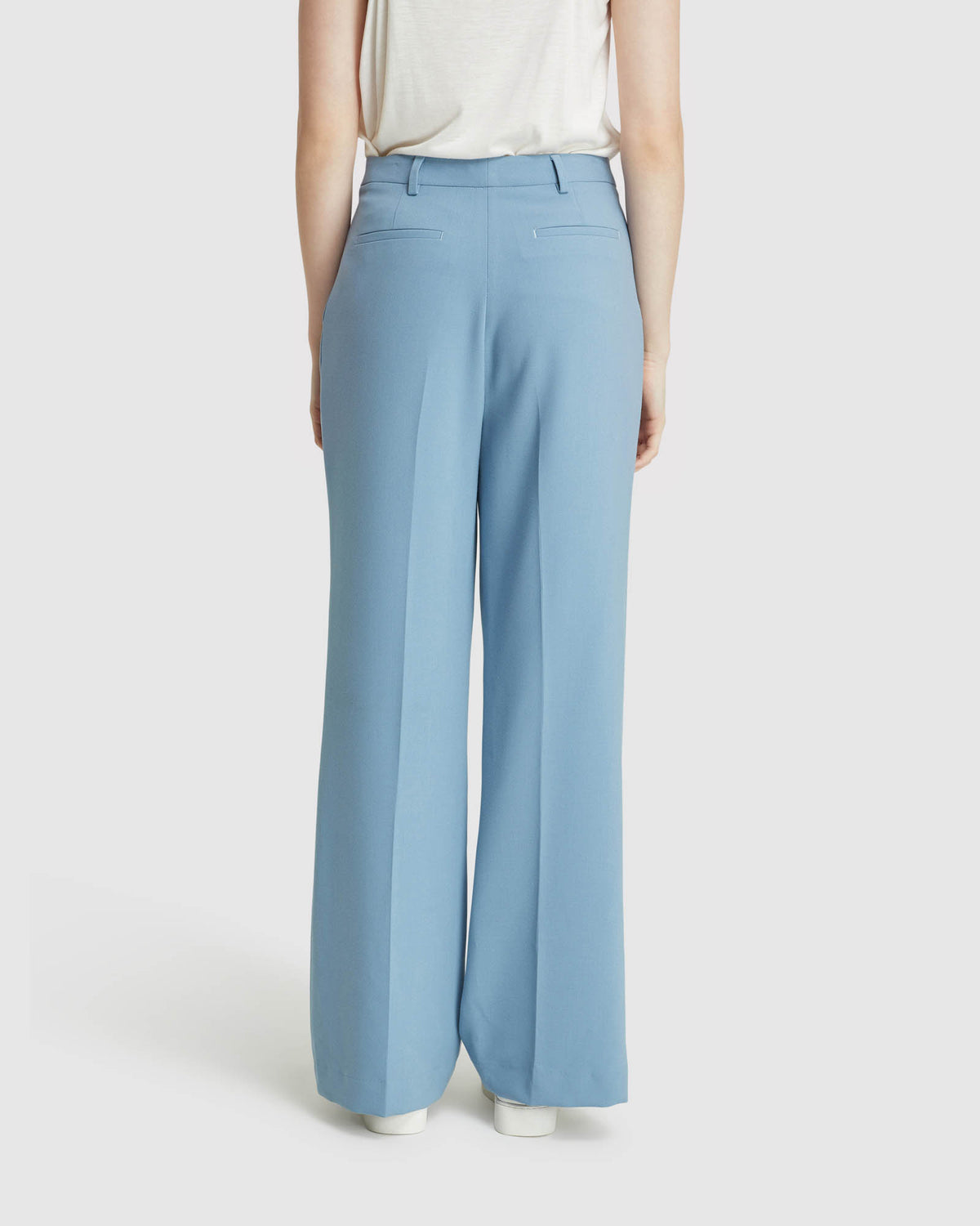 LAUREN ECO SUIT TROUSERS BLUE