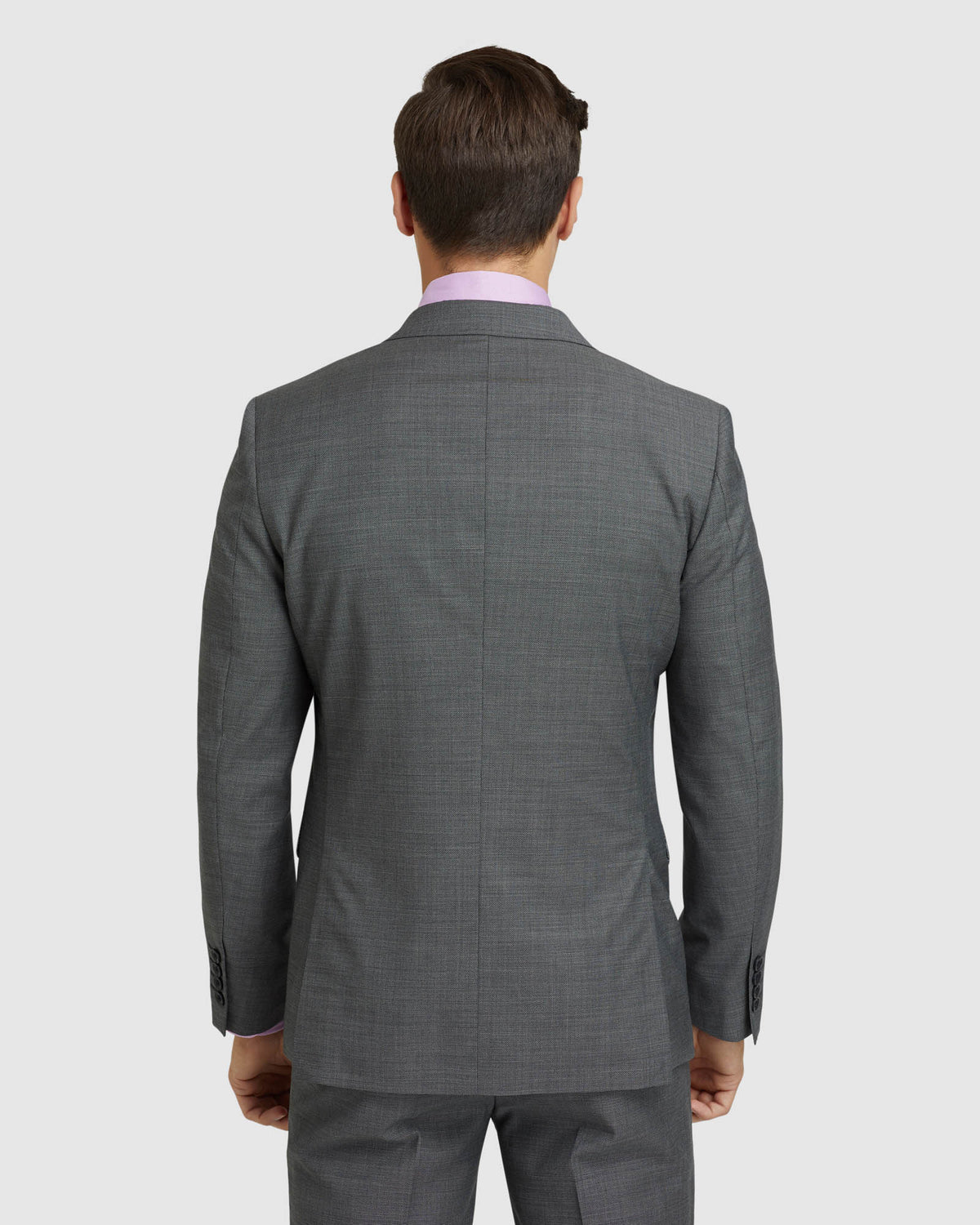 BYRON WOOL SUIT JACKET CHARCOAL