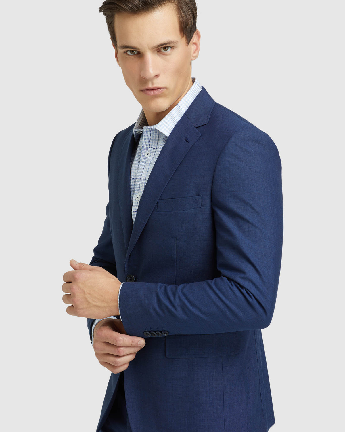 AUDEN WOOL SUIT JACKET NAVY