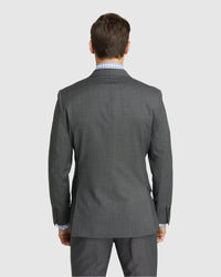 NEW HOPKINS WOOL SUIT JACKET CHARCOAL