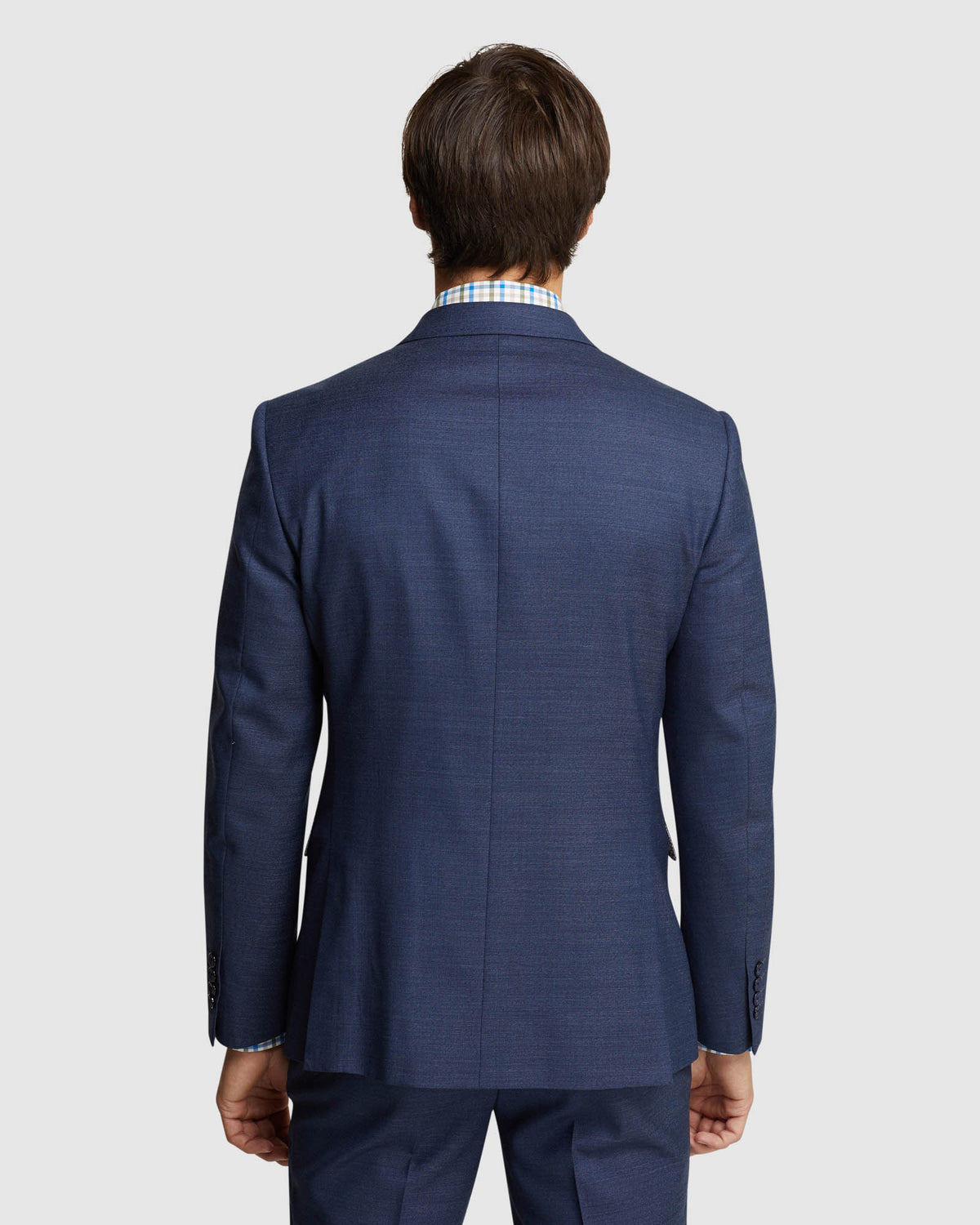 BYRON WOOL SUIT JACKET BLUE