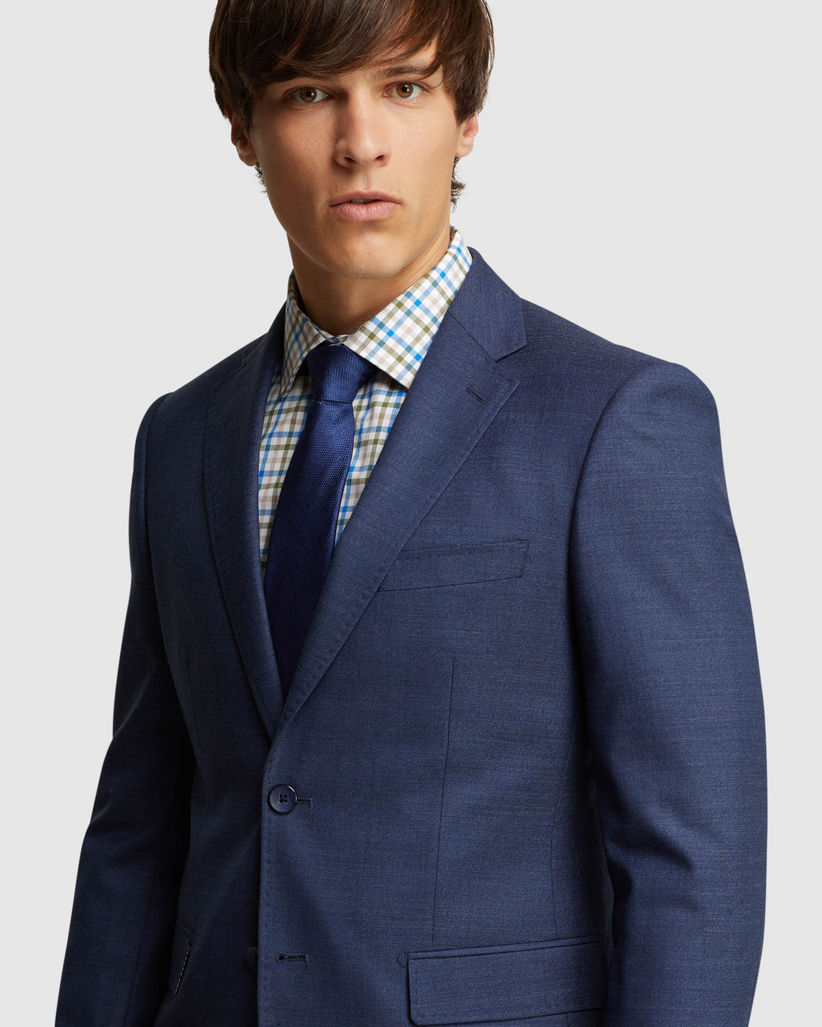 BYRON WOOL SUIT JACKET BLUE