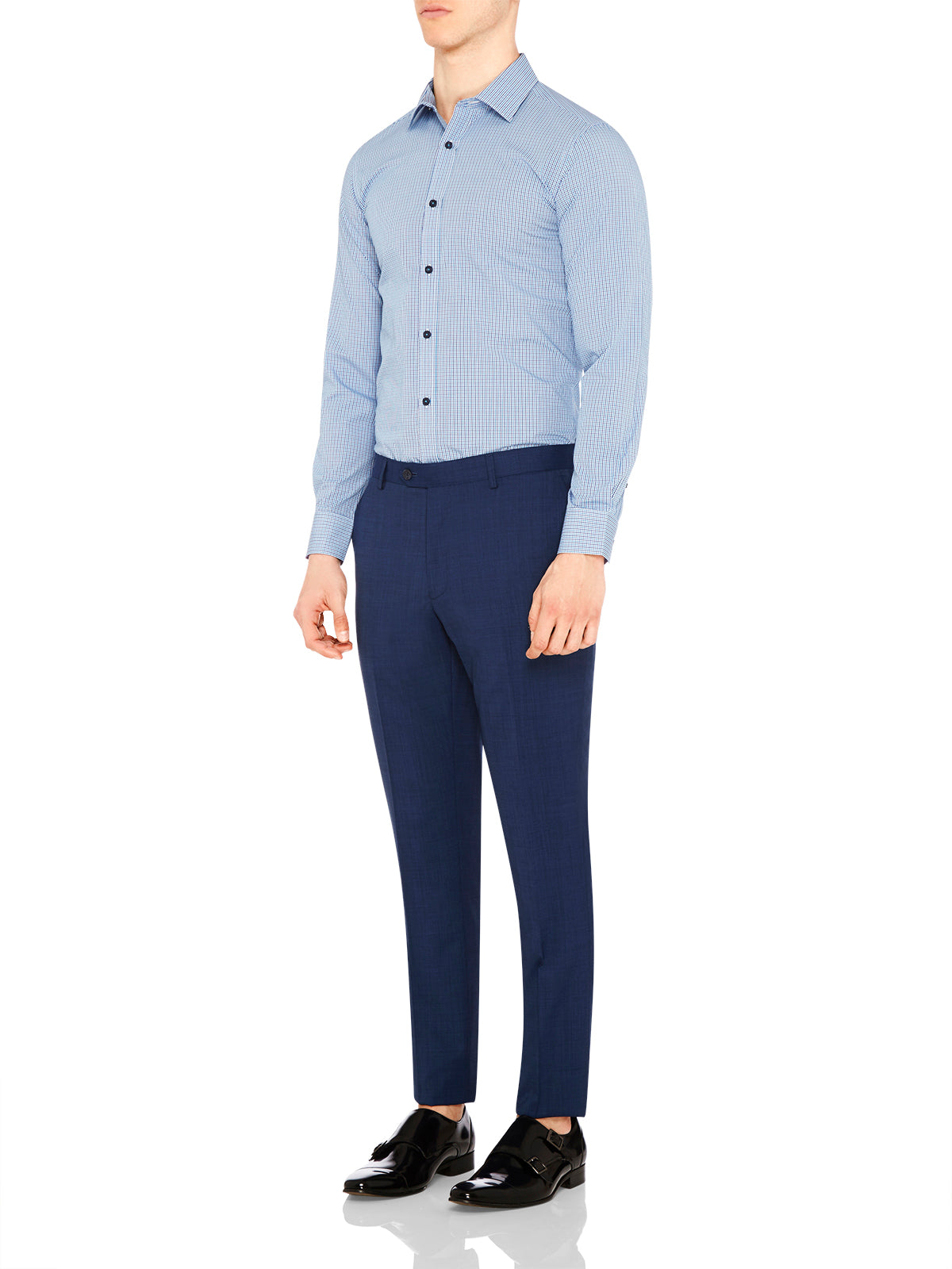 MARLOWE SUIT TROUSERS BRIGHT BLU