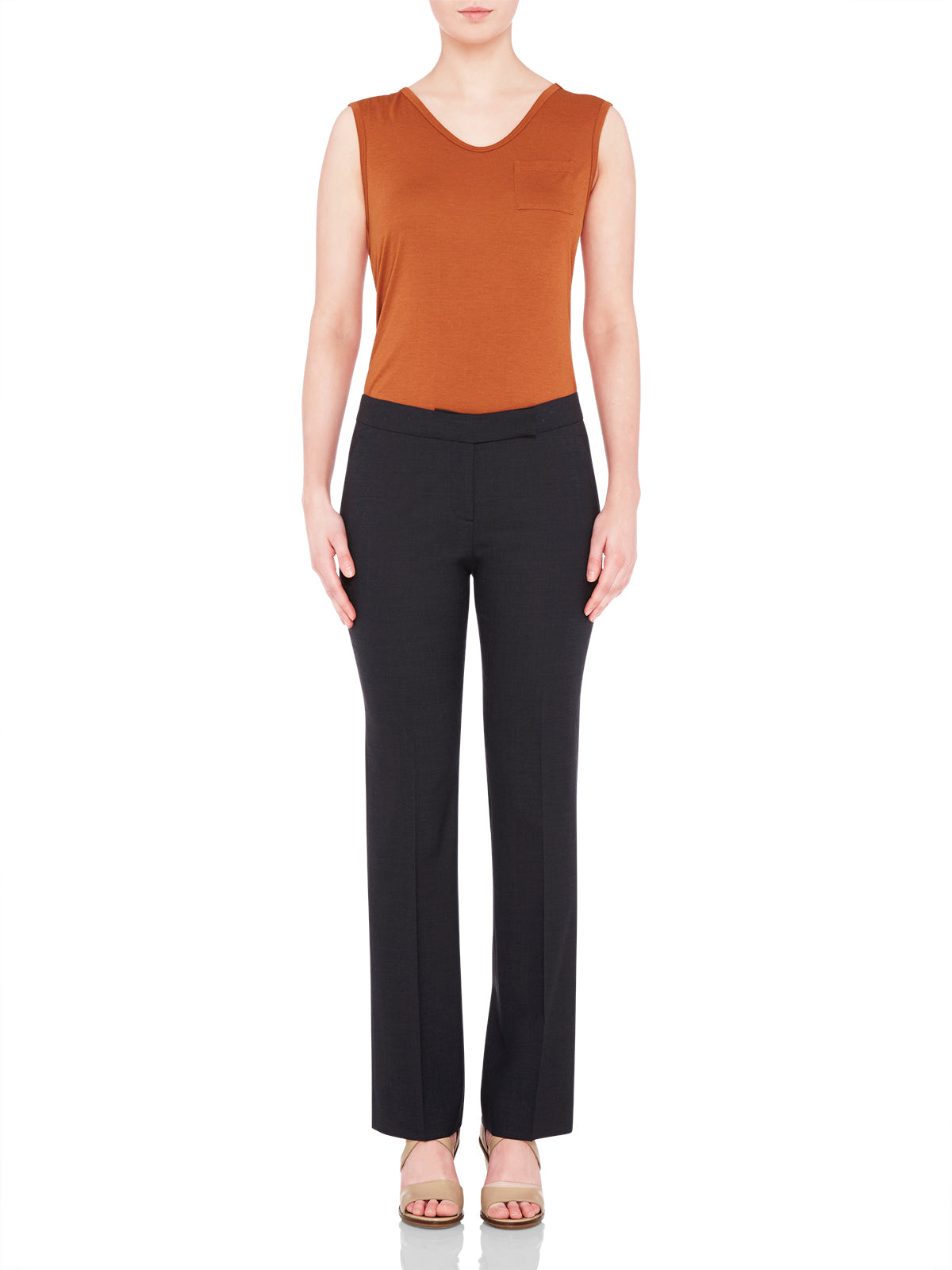 DANICA SUIT TROUSERS GUNMETAL