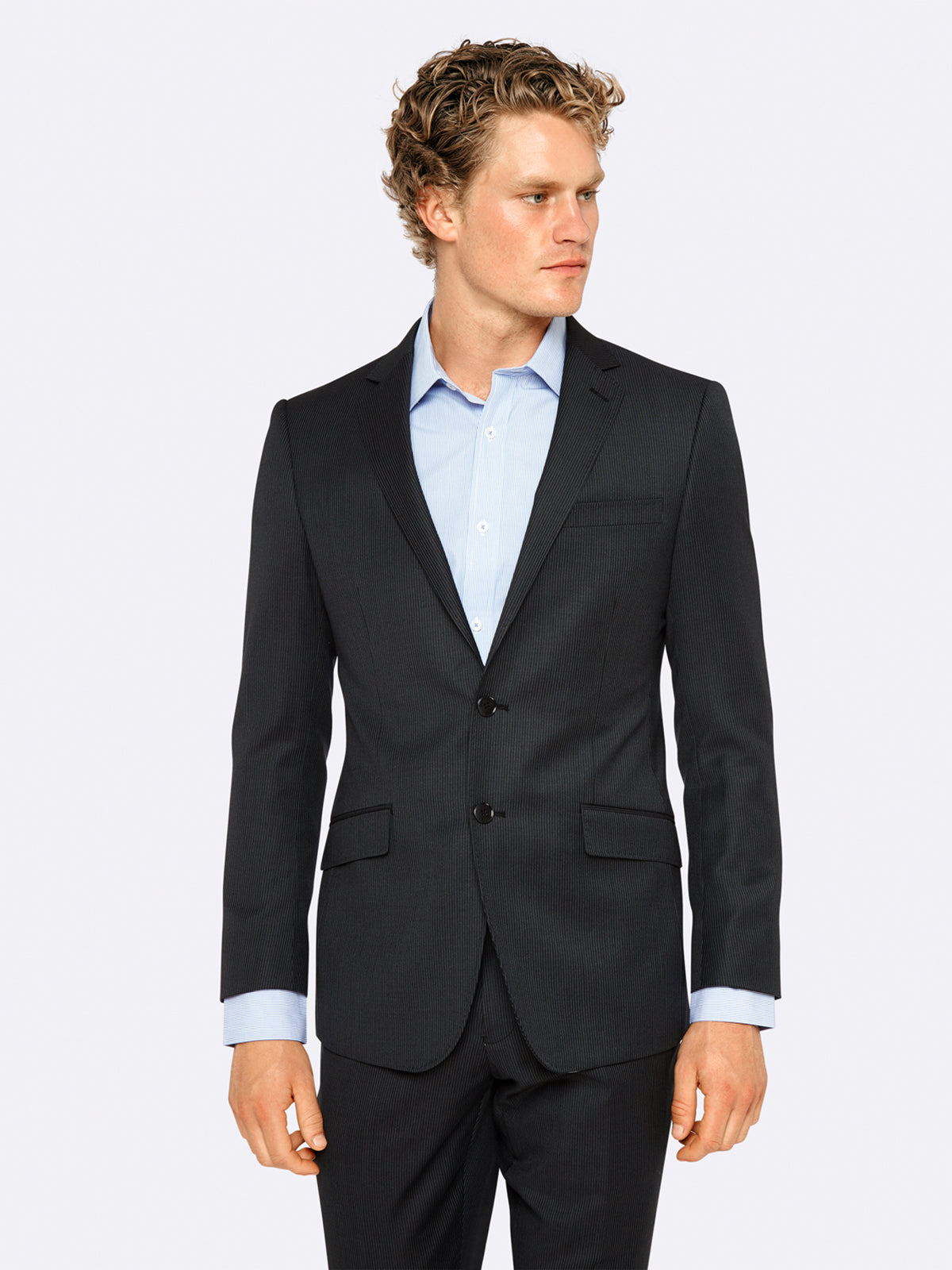 NEW HOPKINS SUIT JACKET CHARCOAL