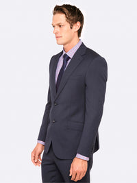 MARLOWE WOOL SUIT JACKET CHARCOAL