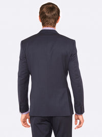 MARLOWE WOOL SUIT JACKET CHARCOAL