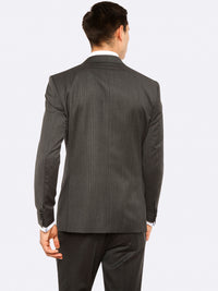 MARLOWE WOOL SUIT JACKET CHARCOAL