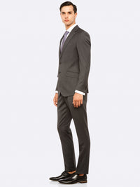 MARLOWE WOOL SUIT JACKET CHARCOAL