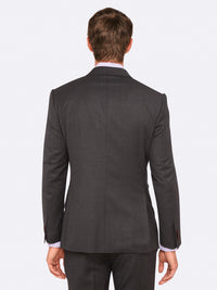 MARLOWE WOOL SUIT JACKET GREY