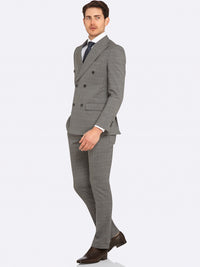 D.B NEW HOPKINS WOOL SUIT JACKET GREY