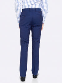 MARLOWE WOOL MOHAIR TROUSERS BLUX