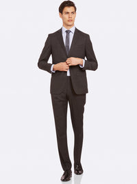 AUDEN WOOL SUIT JACKET CHARCOAL