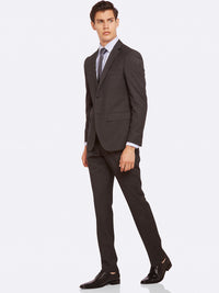 AUDEN WOOL SUIT JACKET CHARCOAL