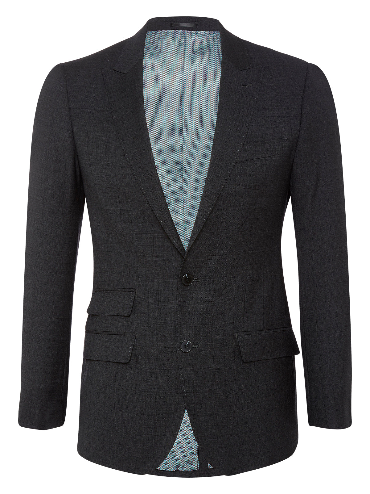 HOPKINS PEAK LAPEL WOOL SUIT JAKETX