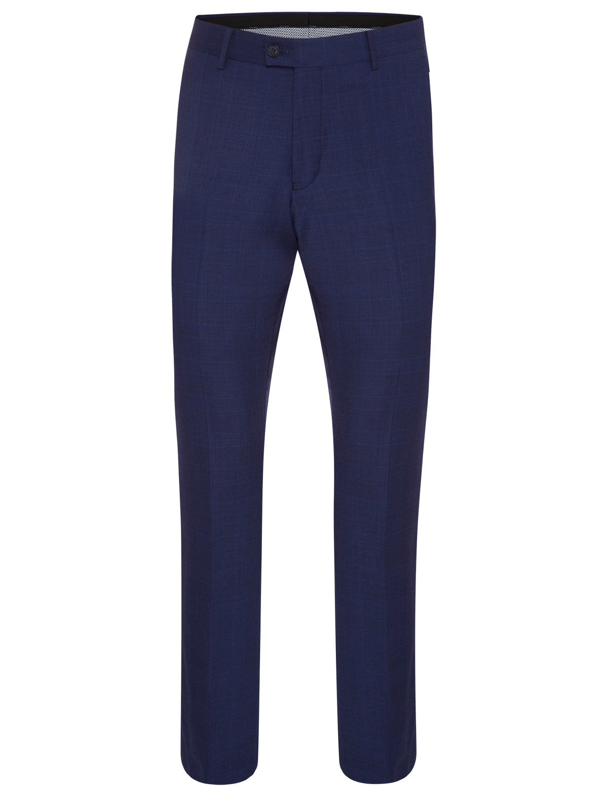 HOPKINS WOOL SUIT TROUSERS NAVY