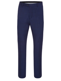 HOPKINS WOOL SUIT TROUSERS NAVY