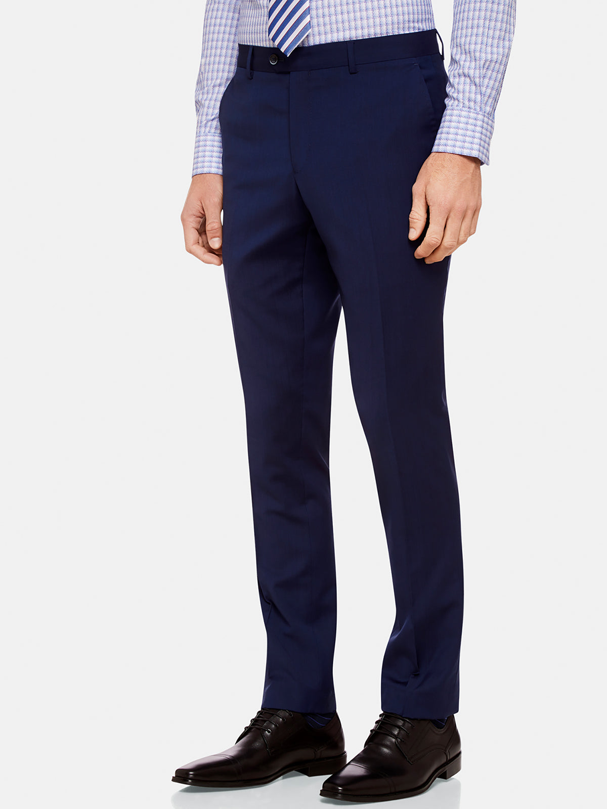 AUDEN WOOL/MOHAIR SUIT TROUSERS