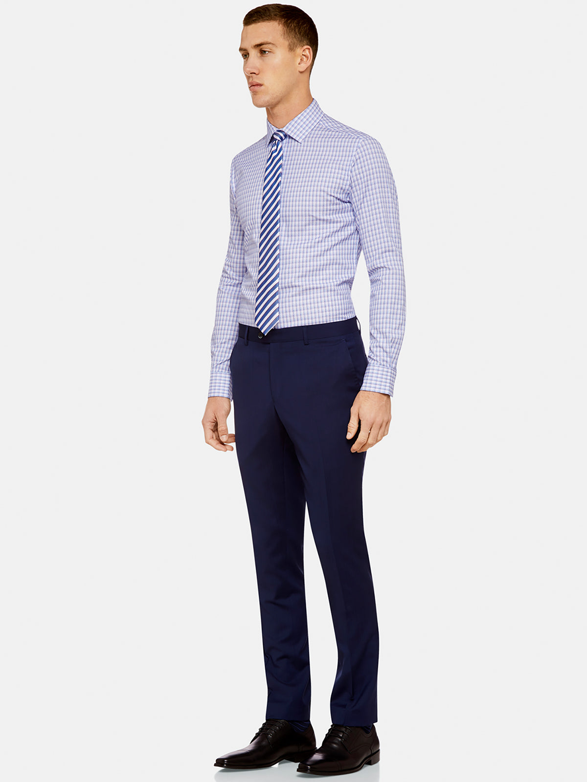 AUDEN WOOL/MOHAIR SUIT TROUSERS