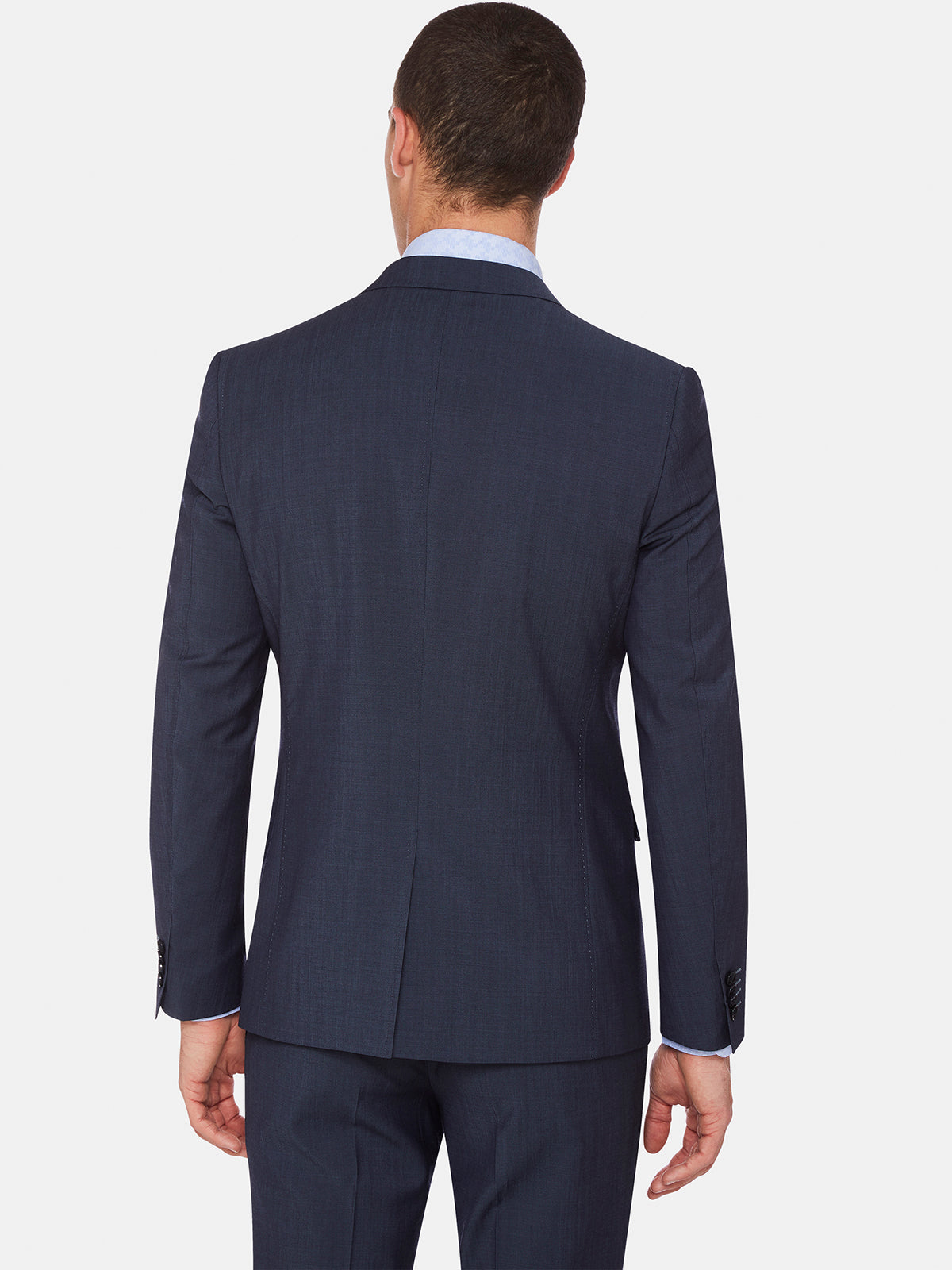 AUDEN WOOL LUXURY SUIT JACKET GUNMETAL