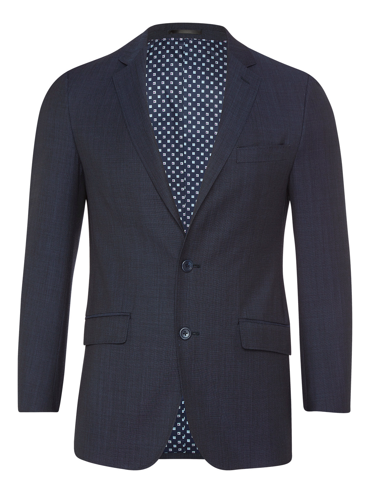 NEW HOPKINS WOOL SUIT JACKET GUNMETAL