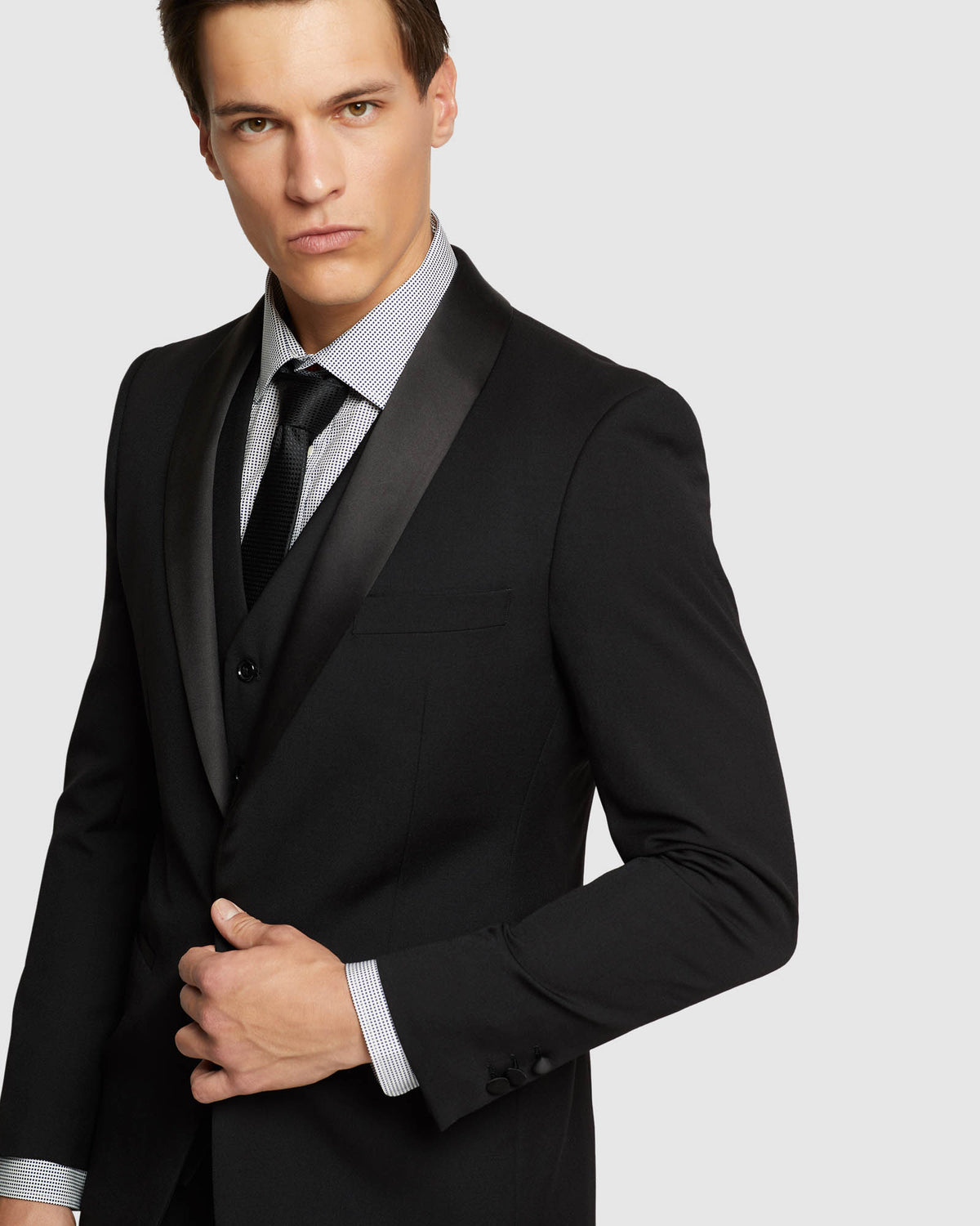 DINNER SUIT JACKET WITH SHAWL NECK MENS SUITS