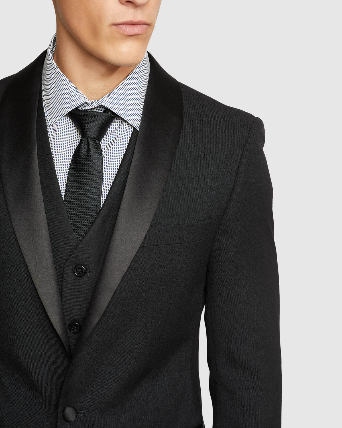 DINNER SUIT JACKET WITH SHAWL NECK MENS SUITS