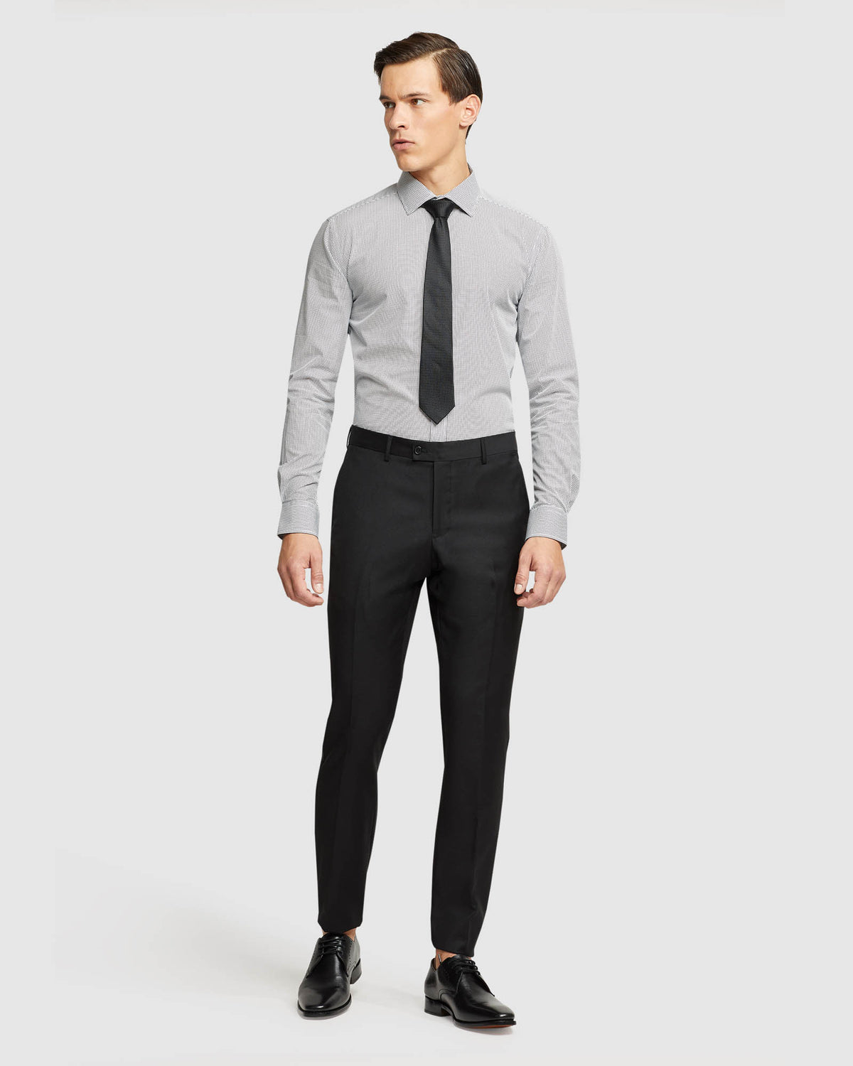 DINNER SUIT TROUSERS WITH SATIN TAPE MENS SUITS