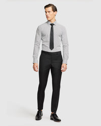 DINNER SUIT TROUSERS WITH SATIN TAPE MENS SUITS