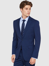 MARLOWE WOOL SUIT JACKET NAVY