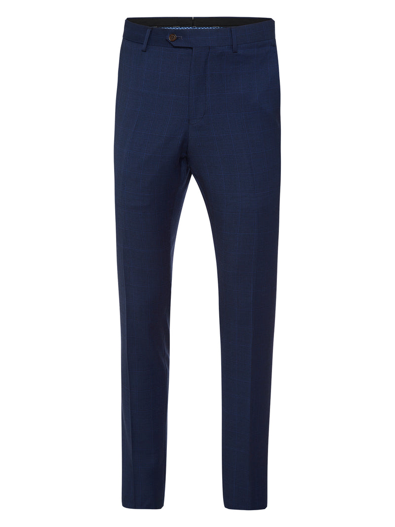 AUDEN WOOL SUIT TROUSERS NAVY