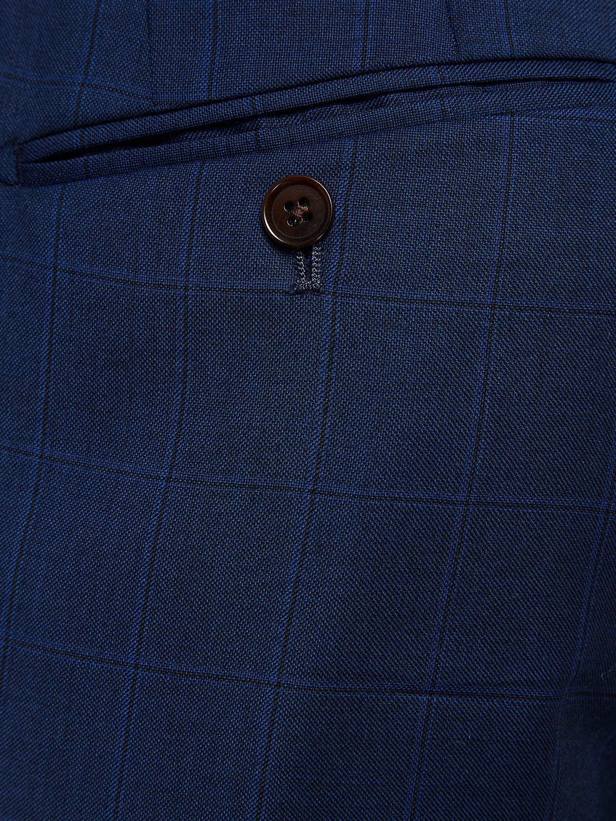 AUDEN WOOL SUIT TROUSERS NAVY