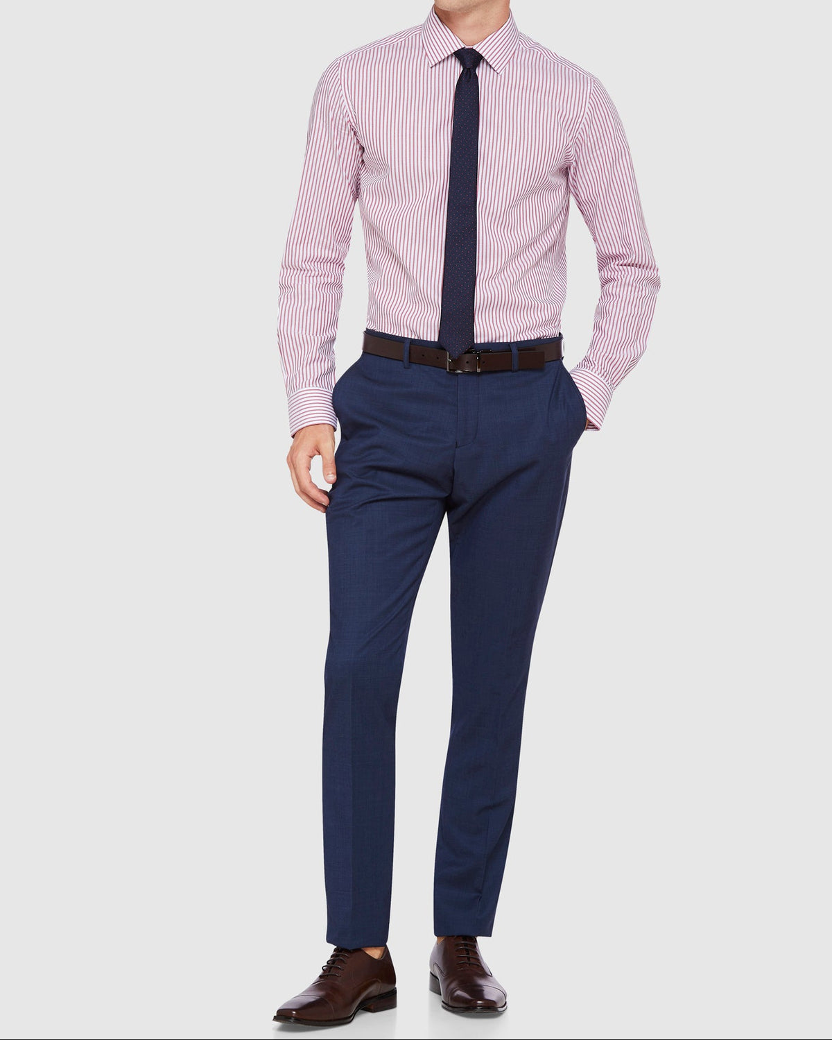 HOPKINS WOOL SUIT TROUSERS