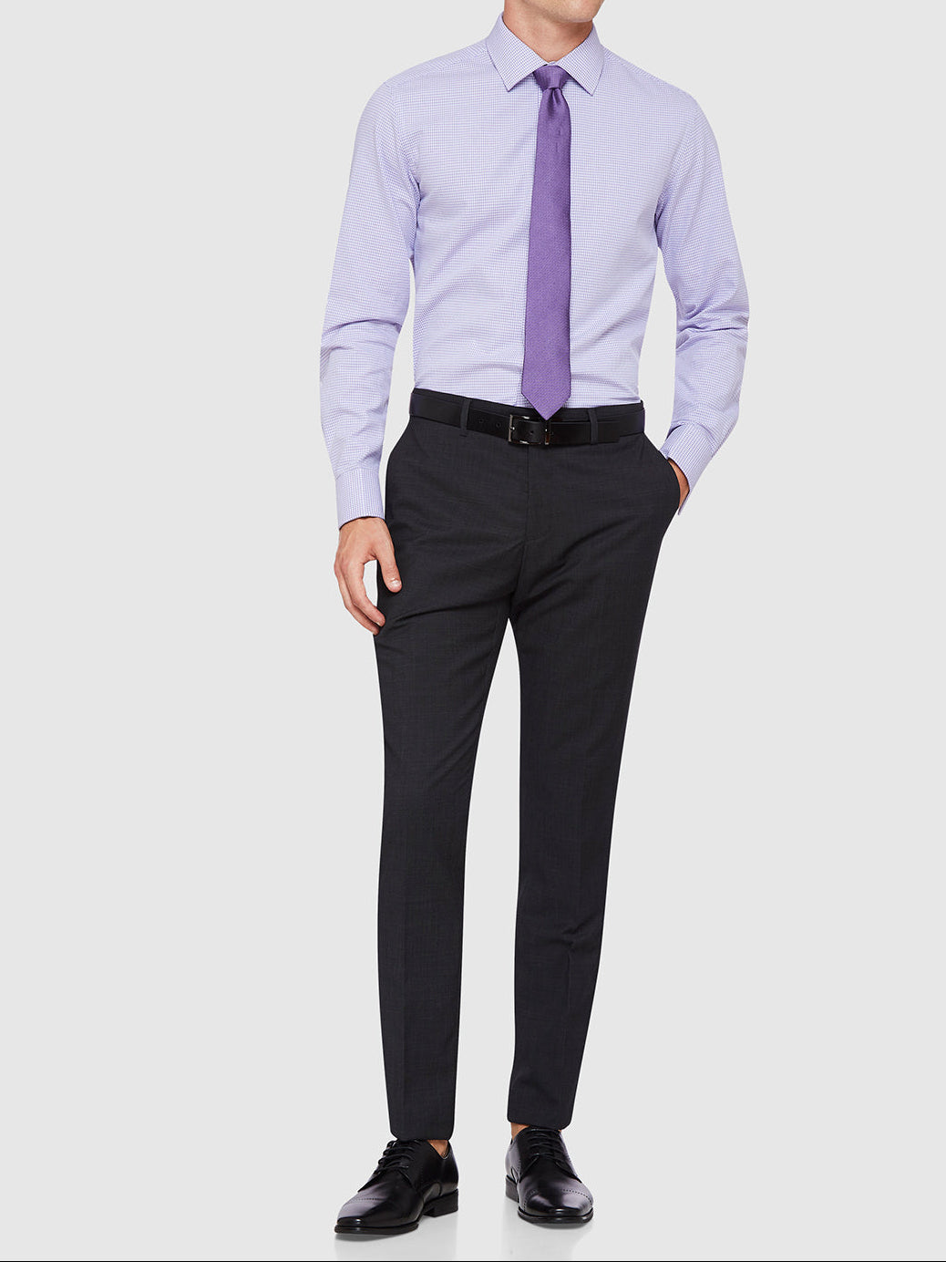 HOPKINS WOOL SUIT TROUSERS