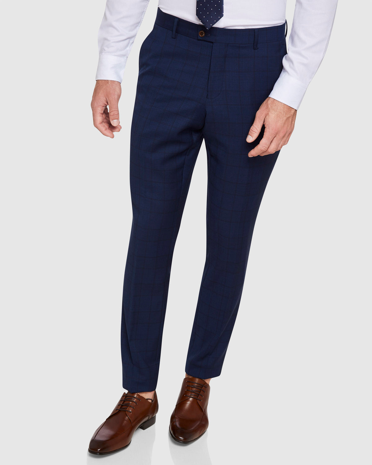 HOPKINS WOOL SUIT TROUSERS