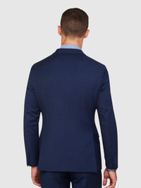 BYRON WOOL SUIT JACKET BLUE