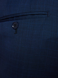 BYRON WOOL SUIT TROUSERS BLUE