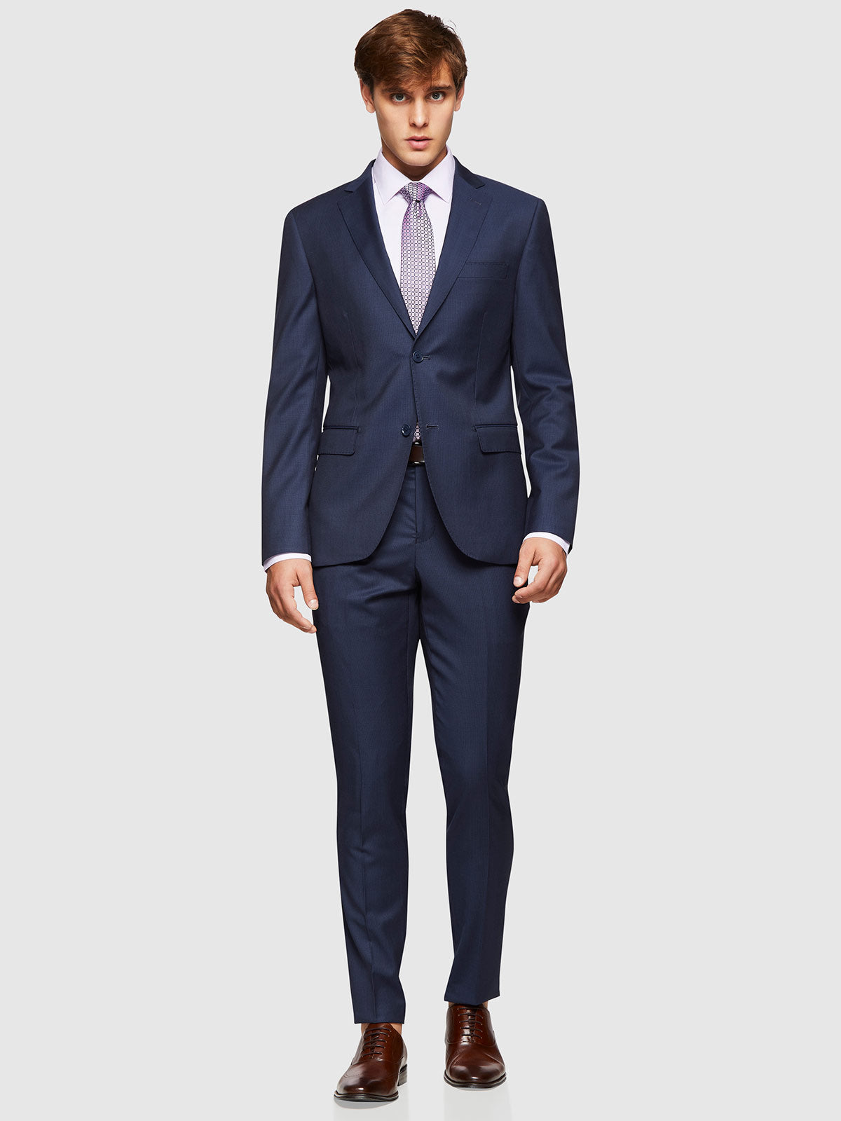 BYRON WOOL SUIT JACKET BLUE