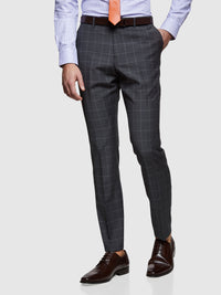 HOPKINS WOOL STRCH SUIT TROUSERS