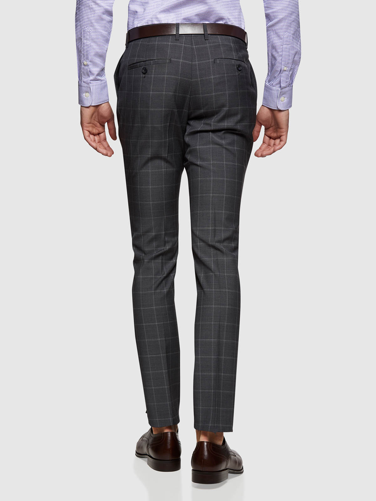 HOPKINS WOOL STRCH SUIT TROUSERS