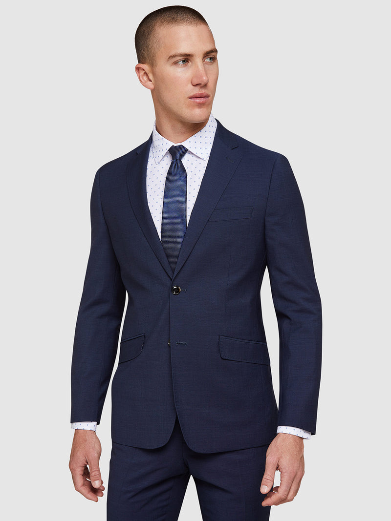 AUDEN WOOL SUIT JACKET BLUE