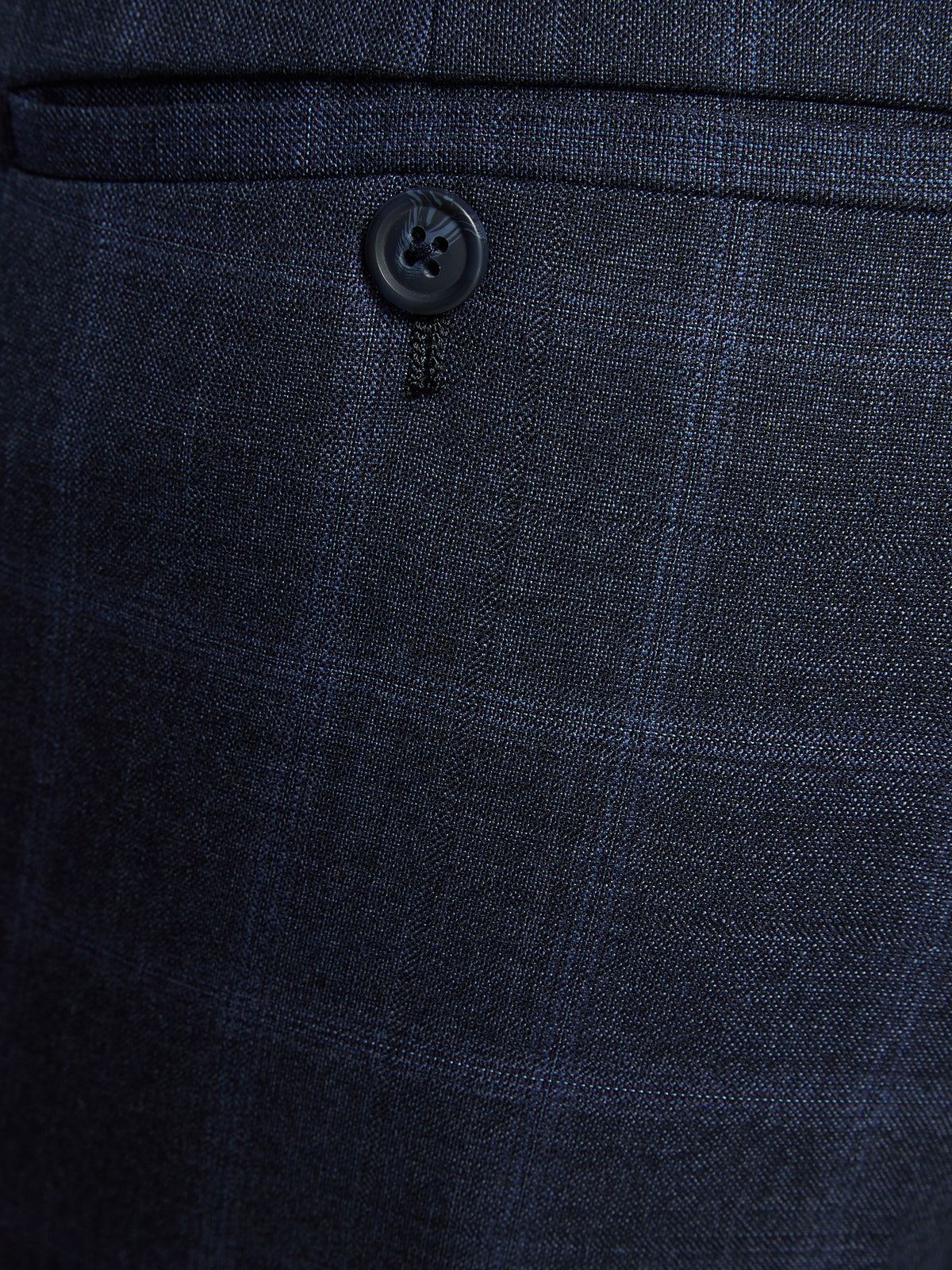 HOPKINS WOOL CHECKED TROUSERS