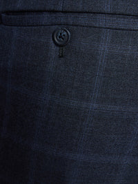 HOPKINS WOOL CHECKED TROUSERS