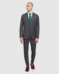 AUDEN WOOL CHECKED SUIT JACKET